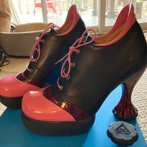 NIB John Fluevog Sova Sundae Luxury Freeze Heels 8
